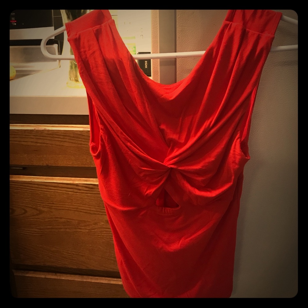 Free-people tank top with cleavage slit